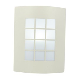 Tecnolite - Lámpara de Pared para Exterior, Color Satinado, Base E27, 100 - 240 Volts