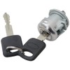 WELURE 1x Door Tailgate Key Lock Cylinder with 2X Oval