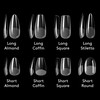 Mylee Fix N Flash Soft Gel Tips - Short Square