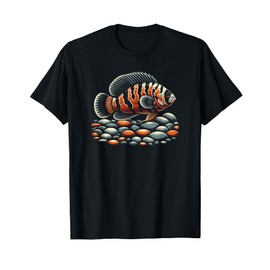 Oscar Fish Lover Freshwater Fishkeeping Aquarium Fish T-Shirt