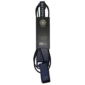 Octopus OMG Medium 6' Surfboard Leash - Black