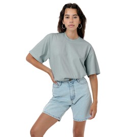 The 1801-6.5oz Garment Dye 2 Crew Neck T-Shirt, Premium USA Cotton Sage