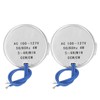 2 Pcs AC Synchronous Motor 50TYC 5 to 6 RPM