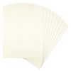 28 Sheets Cream Cardstock 8.5” x 11”, 92lb/250gsm Thick Paper