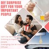 Hanging Car Air Freshener Diffuser Bottles 20 Pack, Empty Glass