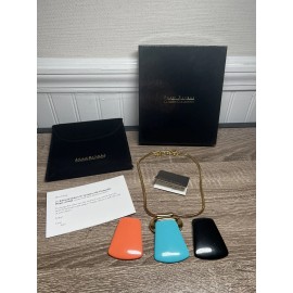 JOAN RIVERS NECKLACE 18” Changeable Plaque NEW with BOX