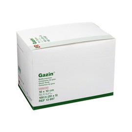 Gazin Gauze Comp. 10 x 10 cm Sterile 12 Ply, Large