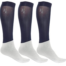 Kingsland Lightweight Riding Socks - 36-41,Navy