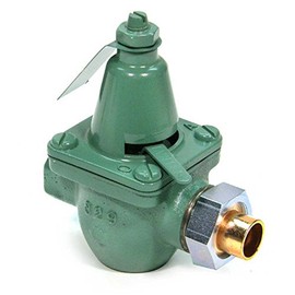 Taco 329-3 Cast Iron 1/2-Inch Sweat Union x 1/2-Inch FPT Pressure Reducing Valve