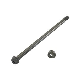 Kitaco 498-1432010 Hollow Axle Shaft (Front / Compatible with Some Rears) Monkey 125 (JB02/JB03/JB05) Ducks 125 (JB04) Grom (JC61/JC75/JC92) etc