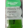 Equate Locking Weekly (7-day) Pill Planner (Large)