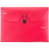 Five Star 6-Pocket Expanding File, Fire Red (350100B-ECM)
