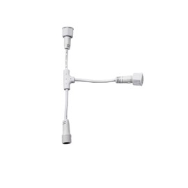 ASAHOM Power Injection T-Connector, White