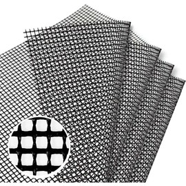 Non-Stick BBQ Grill Mesh Mat - Reusable and Fire Resistant Outdoor Barbecue Sheet