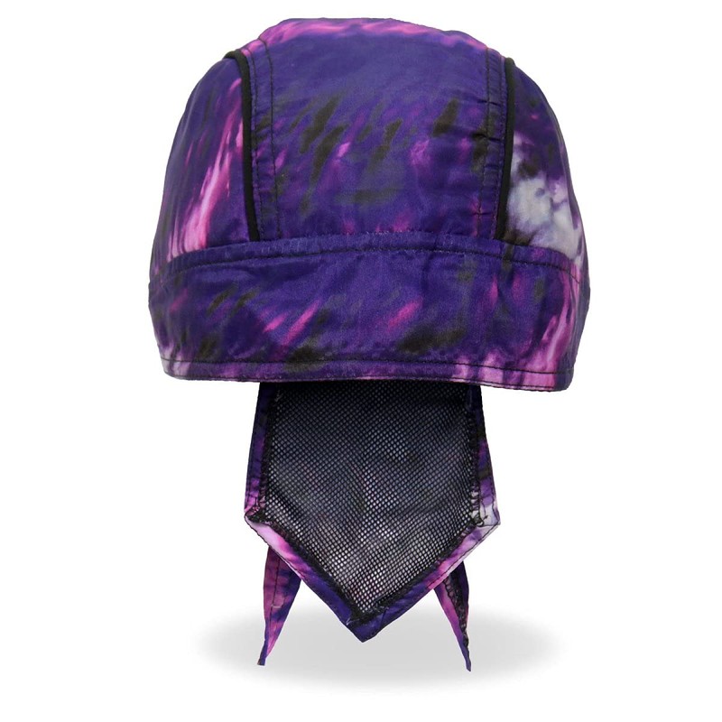 Hot Leathers HWH1118 Tie-Dye 2 Headwrap - One Size Multi