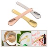 Mobestech 3sets -in-1 Mini Cosmetic Spatula Skincare Products Tool for