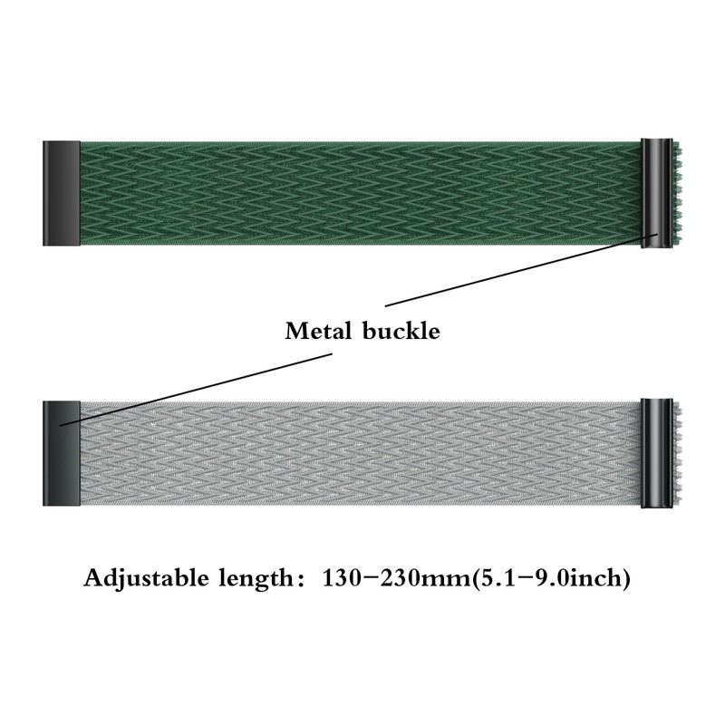Gittos WHOOP 4.0 Soft Wristband with Stainless Steel Metal Buckle