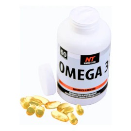 Nt Nutrition Omega 3 + Citrato Magnesio Y Potasio 120 Cáps Sabor Natural