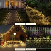 gardencave 6 Pack Solar Lights Outdoor Garden Decorative with Warm
