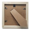 YUUPIILY 7x7 Picture Frame with Mat 4x4.Square Solid Wood Frames.