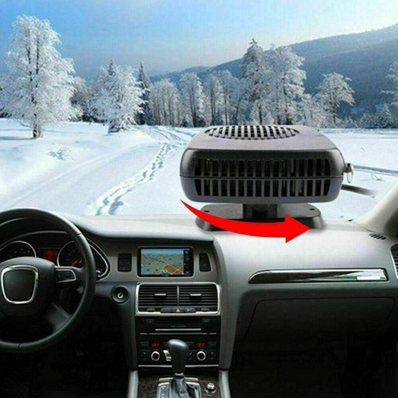 Baceyong 2 in1 Portable 150W Auto Heating Cooling Fan Defroster