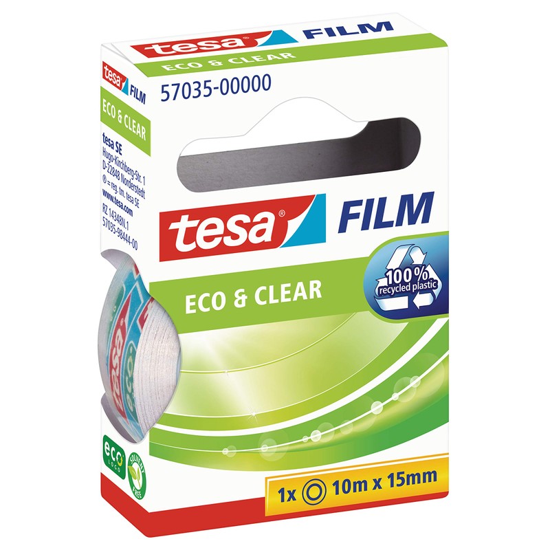 TESA 57035-00000-00 tesafilm tesafilm® Eco & Clear Transparent (L x