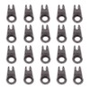 Eujgoov 20 Pcs/Lot Boot Hooks Lace Fittings with Rivets Camp