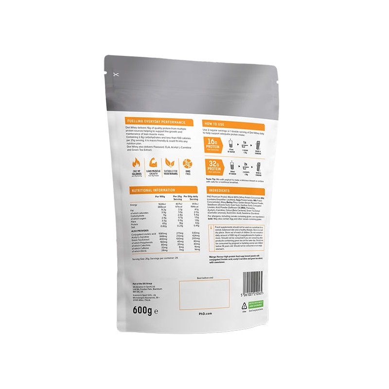 PhD Diet Whey Powder