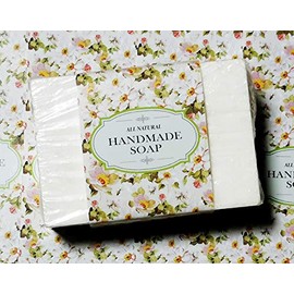 ZZYBIA Wrap Paper Tape for Homemade Soap Bar Handmade Products V3 20pcs (V3 - Pastoral Floral)