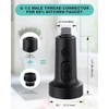 Pull Down Faucet Head Replacement: 3-Function Kitchen Faucet Sprayer Head