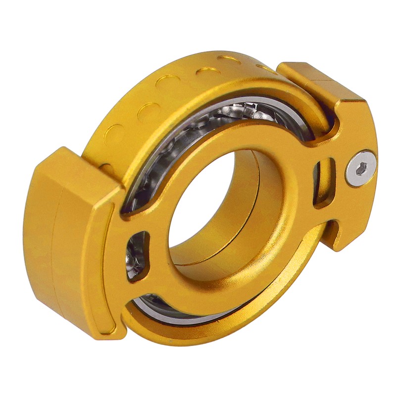 Fingertip Gyroscope Reduce Anxiety Free Rotating Metal Ring Decompression Toy