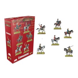 Revolution! Commanders - Epic Scale Miniatures for Black Powder Highly Detailed American War of Independence Era for Table-top Wargaming