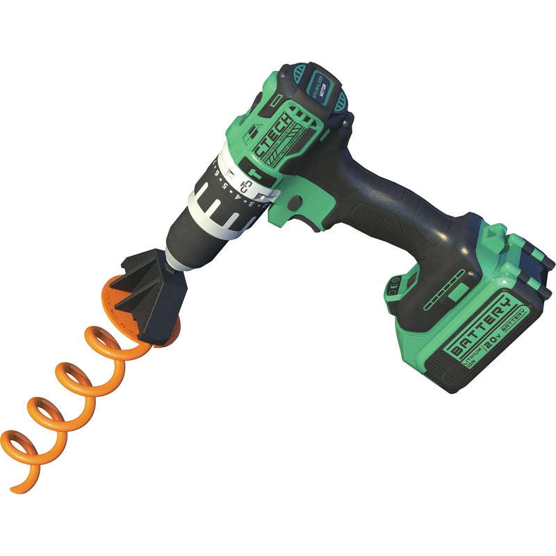 Ground Anchor Installation Tool for Vortex Spiral Screw-In Ground Anchors,