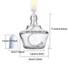 Empty Alcohol Lamp Bottle Glass Alcohol Burner Lamp Dental Lab
