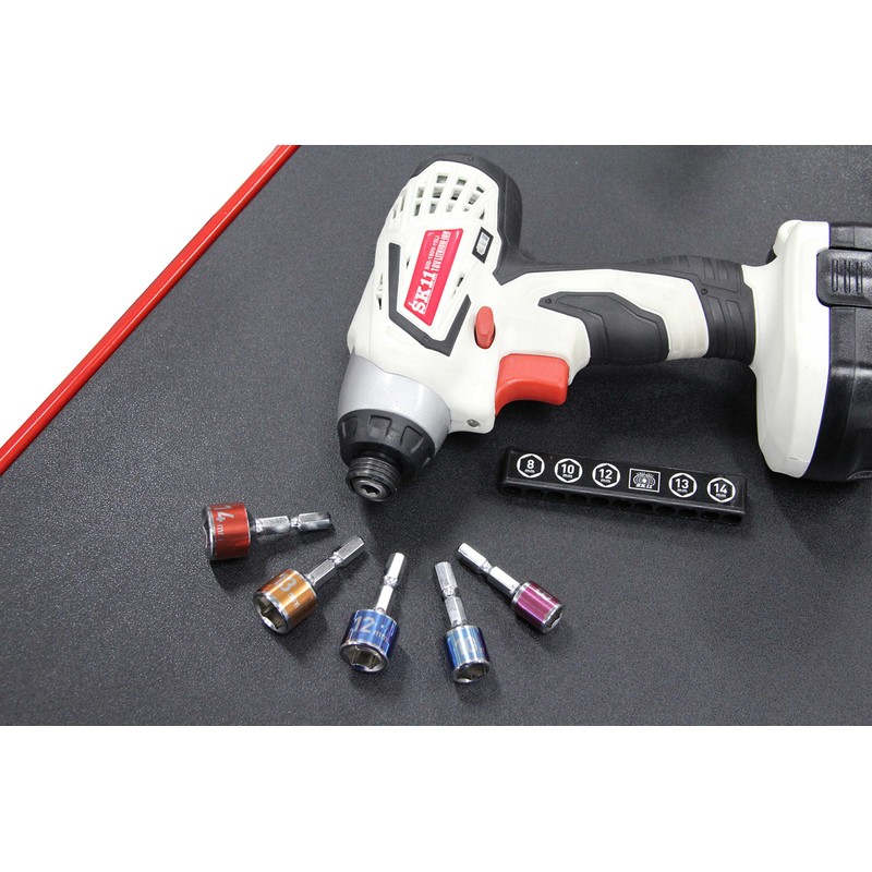 SK11 SCSS-5 Ultra Short Short Socket Set, Total Length 1.8