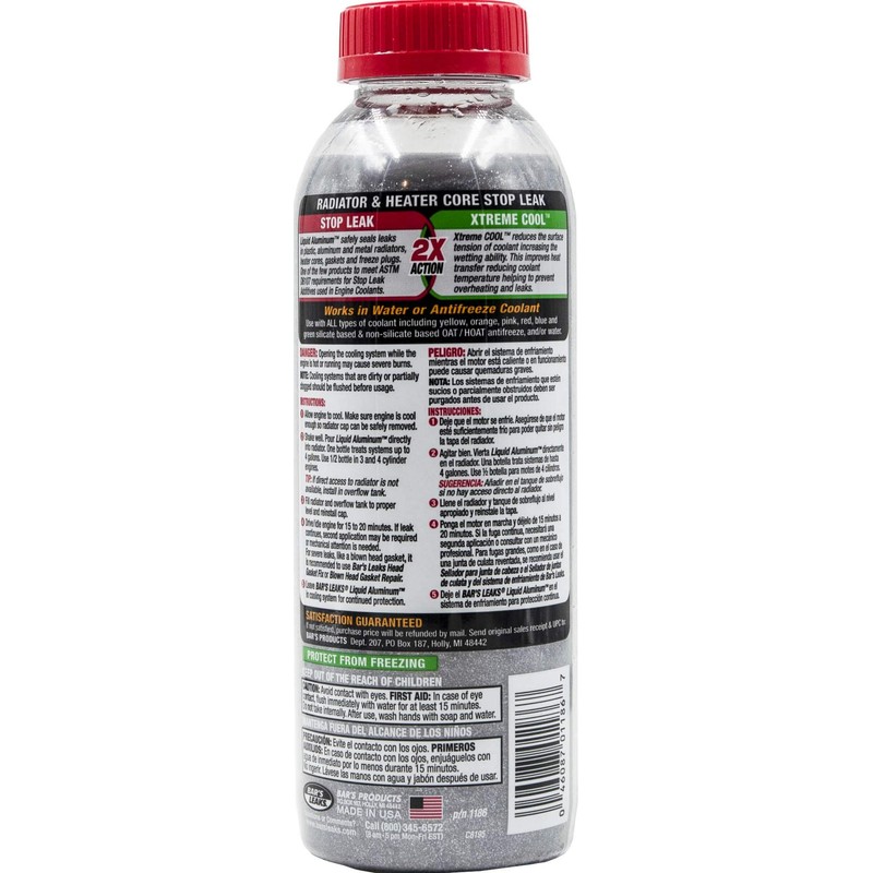 Bar's Leaks Cooling System Radiator Stop Leak 16.9 oz.