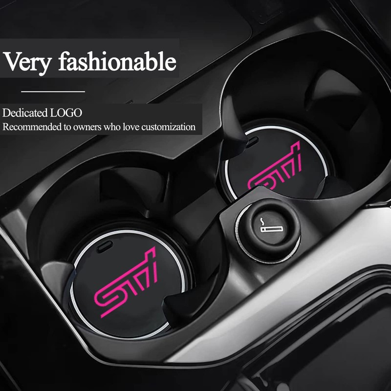 STI Subaru Non Slip Coaster for Levogue Legacy Forester Impreza