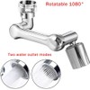 Extensor de grifo universal con rotación de 1080°, cabezal de
