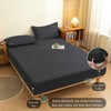 Daesar Fitted Sheet Box Spring Bed 180 x 220 cm,