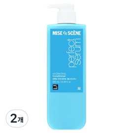 Mise-en-scène Perfect Hydrating Serum Conditioner, 2 units, 680ml / 미쟝센 퍼펙트 하이드레이팅 세럼 컨디셔너, 2개, 680ml
