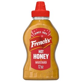 French’s Mustard, Hot Honey, Sweet with a Kick of Heat, Sandwich Spread, Dipping Sauce, For Hot Dogs, Pretzels, Bratwursts, Chicken Tenders, Pizza, and More, 12 oz