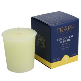Trapp No. 79 Lemon Leaf & Basil 2 oz. Votive Candle (4 Pack)