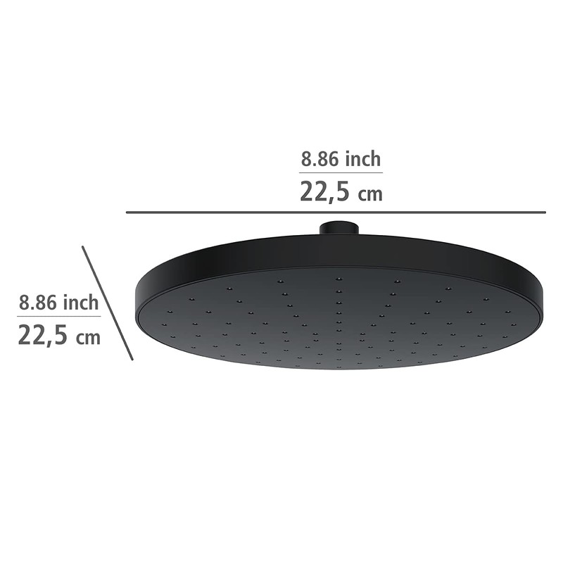 WENKO Clothes Hangers, Black, 2,5 x 0,2 x 500 cm