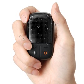 SUPERONE (Updated Version) Wearable Bluetooth Speaker with Voice Assistant & Mic, IPX7 Waterproof Clip-on Portable Speaker, TWS Pairing, Up to 30H of Play, for Outdoor Golf Work Pool