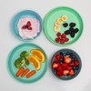 Grow Forward Bamboo Kids Plates and Bowls Sets - 8-Piece