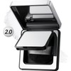 CARSLAN 2.0 Black Magnet Soft Focus Powder, Waterproof Translucent Pressed