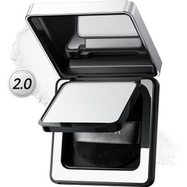 CARSLAN 2.0 Black Magnet Soft Focus Powder, Waterproof Translucent Pressed Setting Powder, 24H Longlasting Talc-Free Face Powder, Oil Control Compact Makeup,02 Translucent For Oily Skin, 0.28Oz
