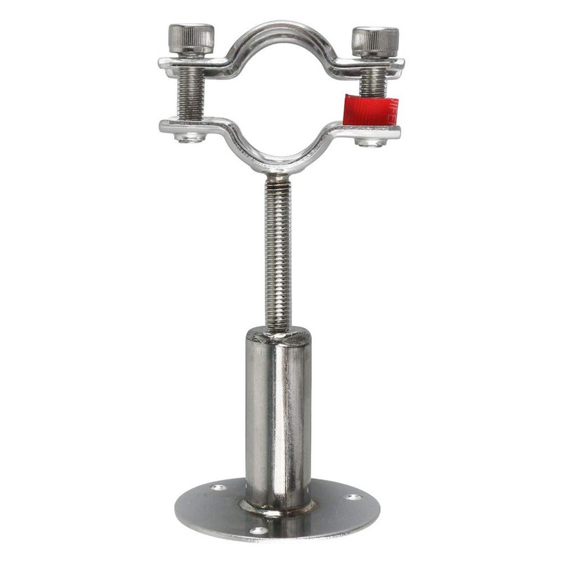 Stainless Steel Wall Bracket, Ceiling Bracket, Pipe Supports, 2 Pieces,