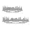 Allied Medal Hangers - World Marathon Majors Sydney (Cityscape) (24"
