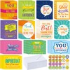 Colarr 120 Set Employee Appreciation Card with Envelope & Sticker,